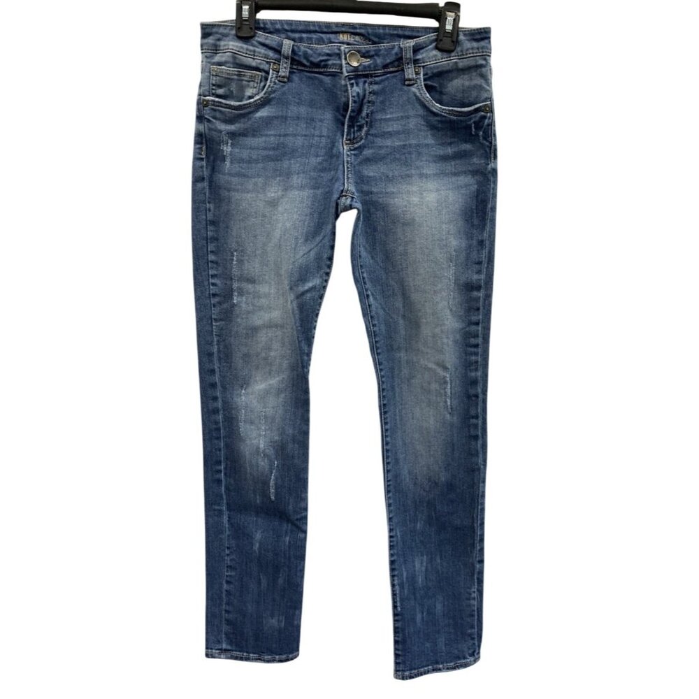 KUT from the Kloth Skinny Jeans size 4 Low Rise Ankle Stretch Preppy Coastal